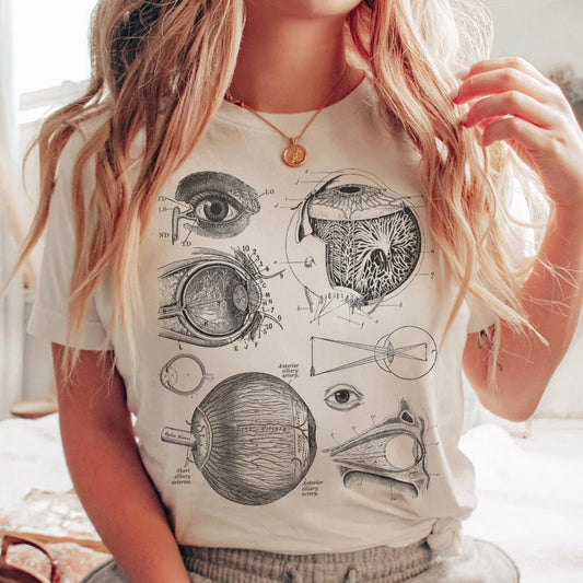 Vintage Eye Anatomy T-Shirt