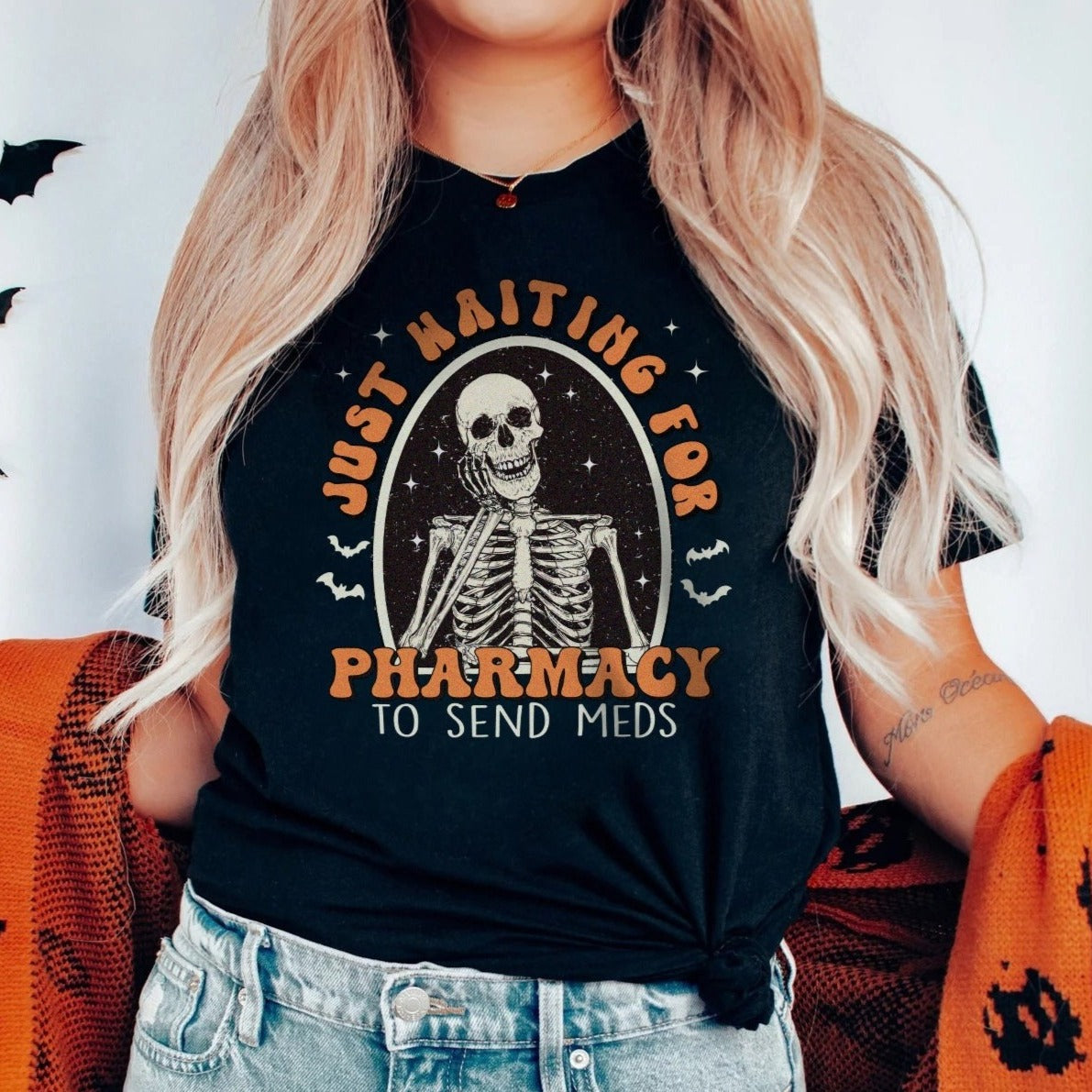 Waiting for Pharmacy Halloween T-Shirt