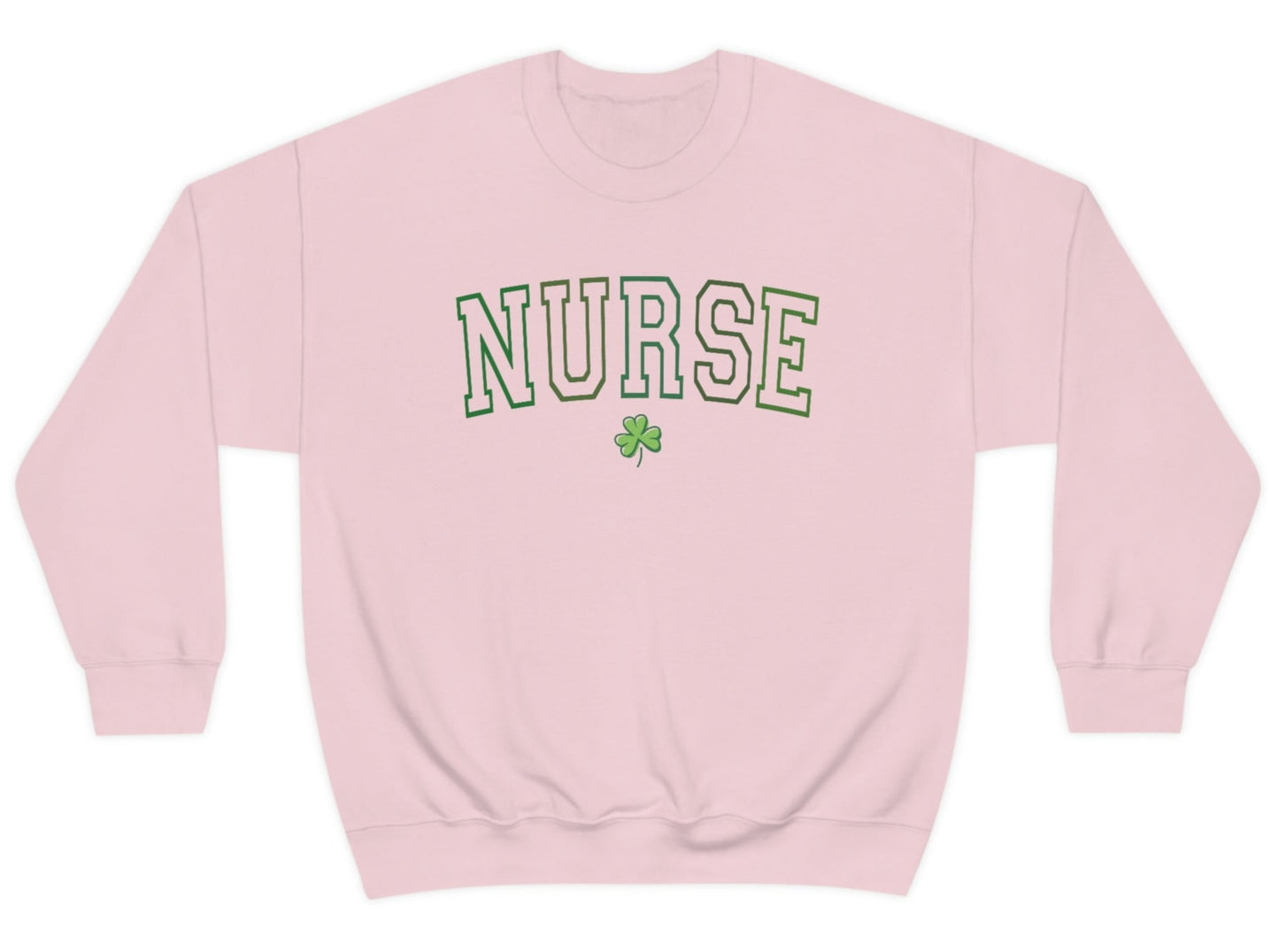 Varsity Nurse St Patricks Day Sweatshirt