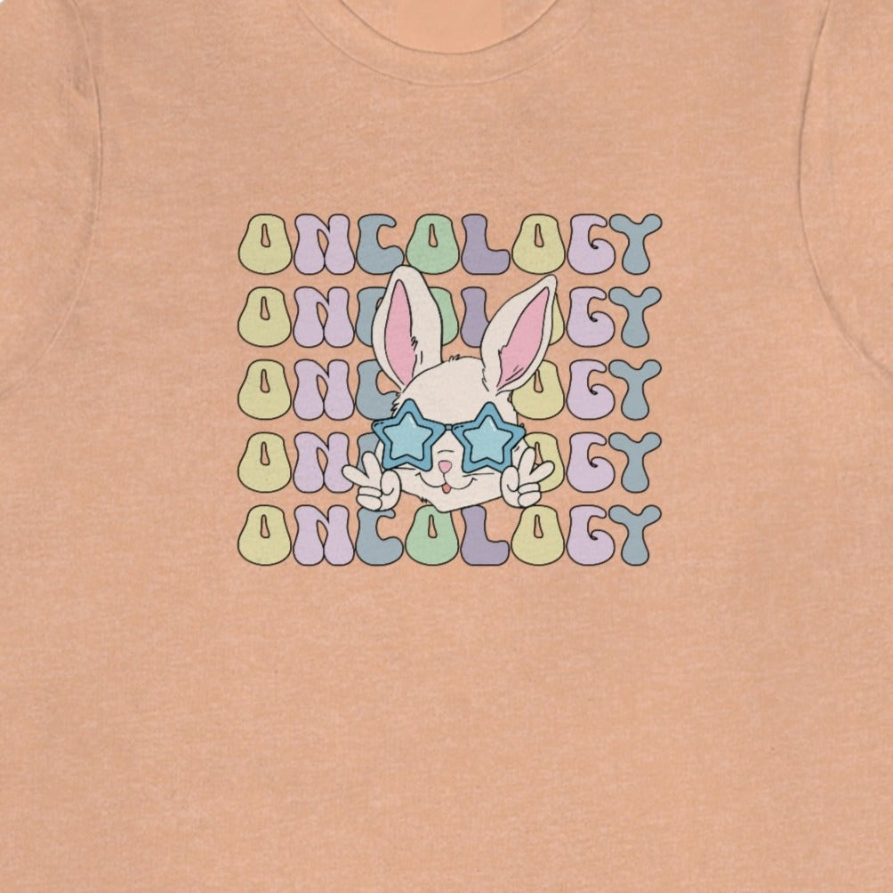 Retro Oncology Easter Bunny T-Shirt