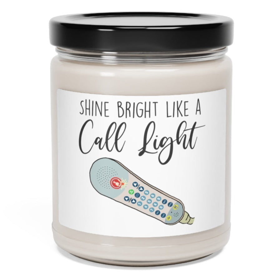 Shine Bright Like a Call Light 9 oz. Scented Candle