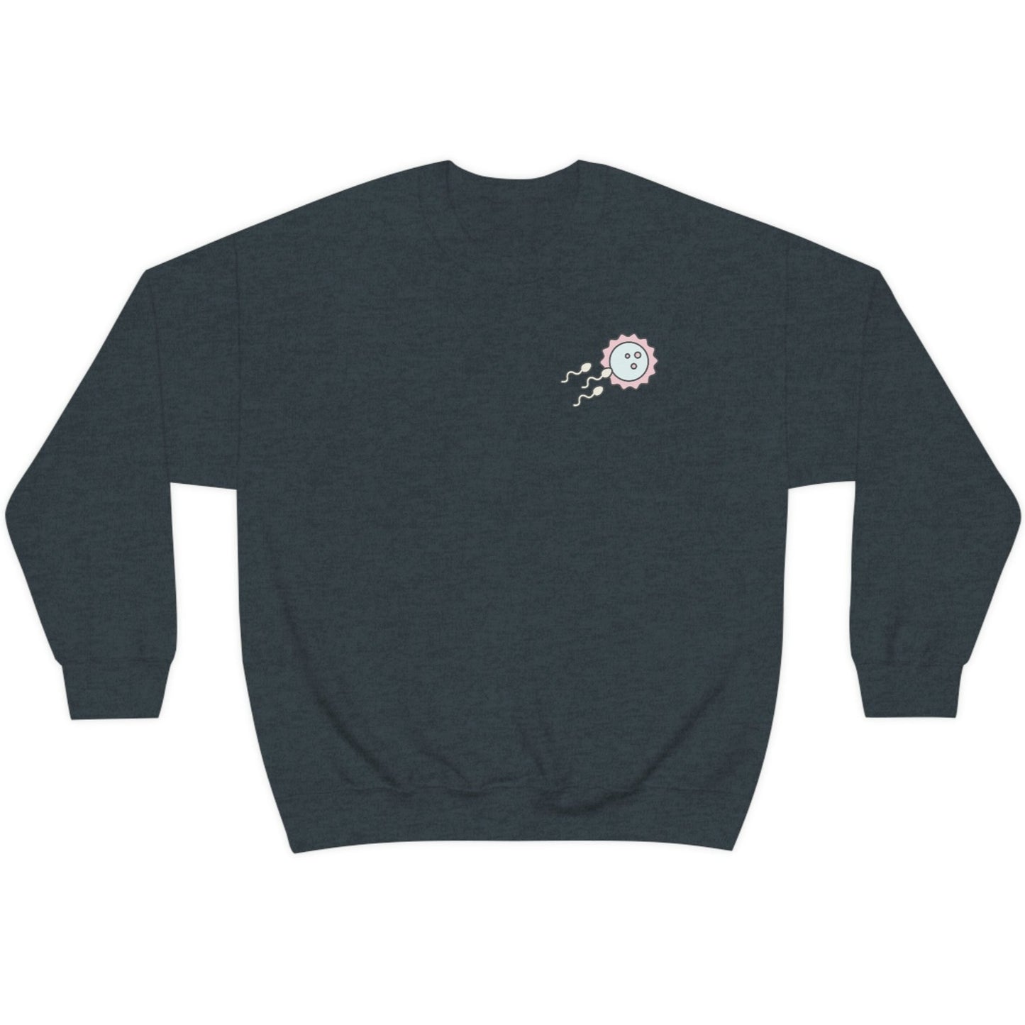 Minimalist Sperm and Egg Sweatshirt