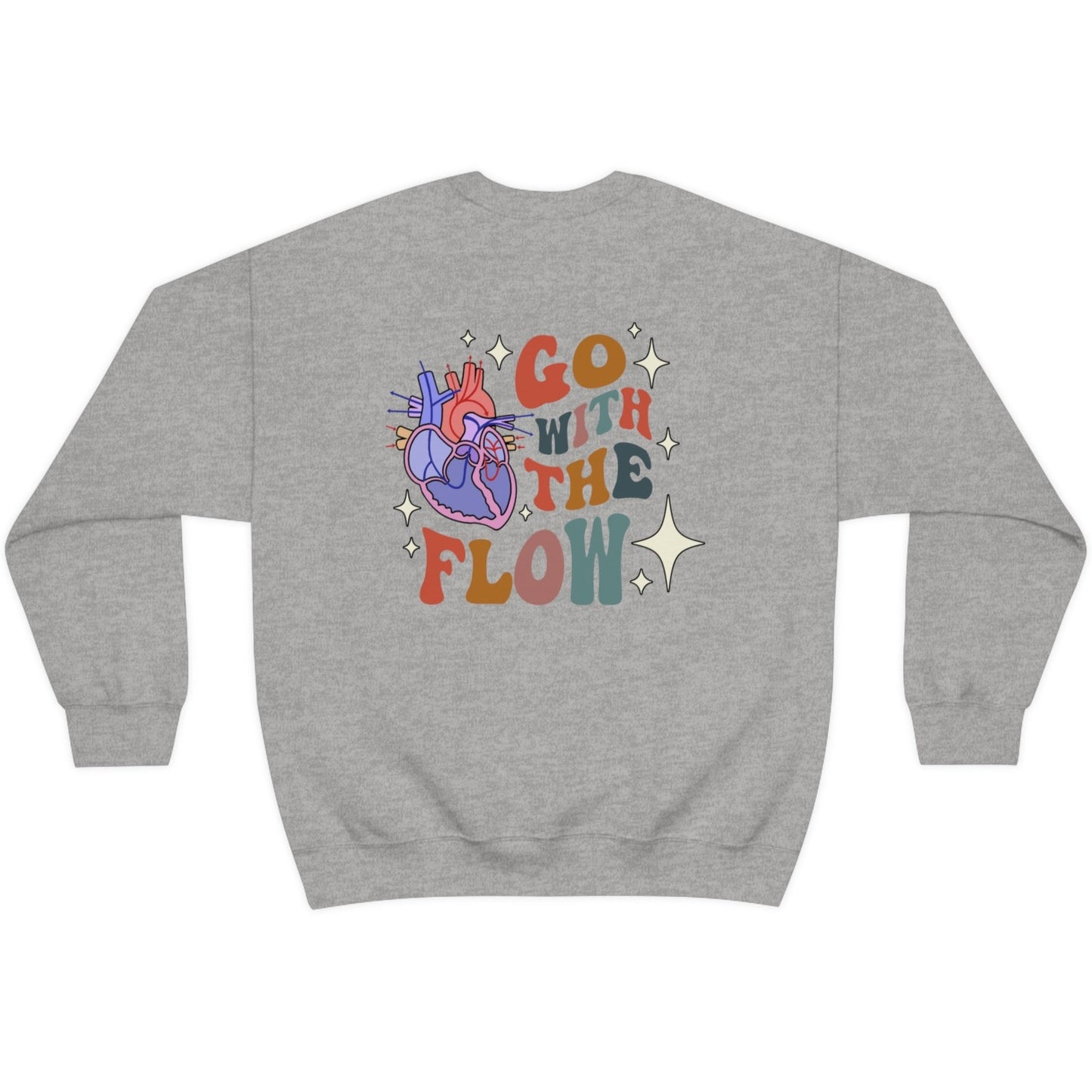 Retro Go with the (Heart) Flow Sweatshirt