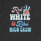 Red, White & Blue NICU Crew T-Shirt