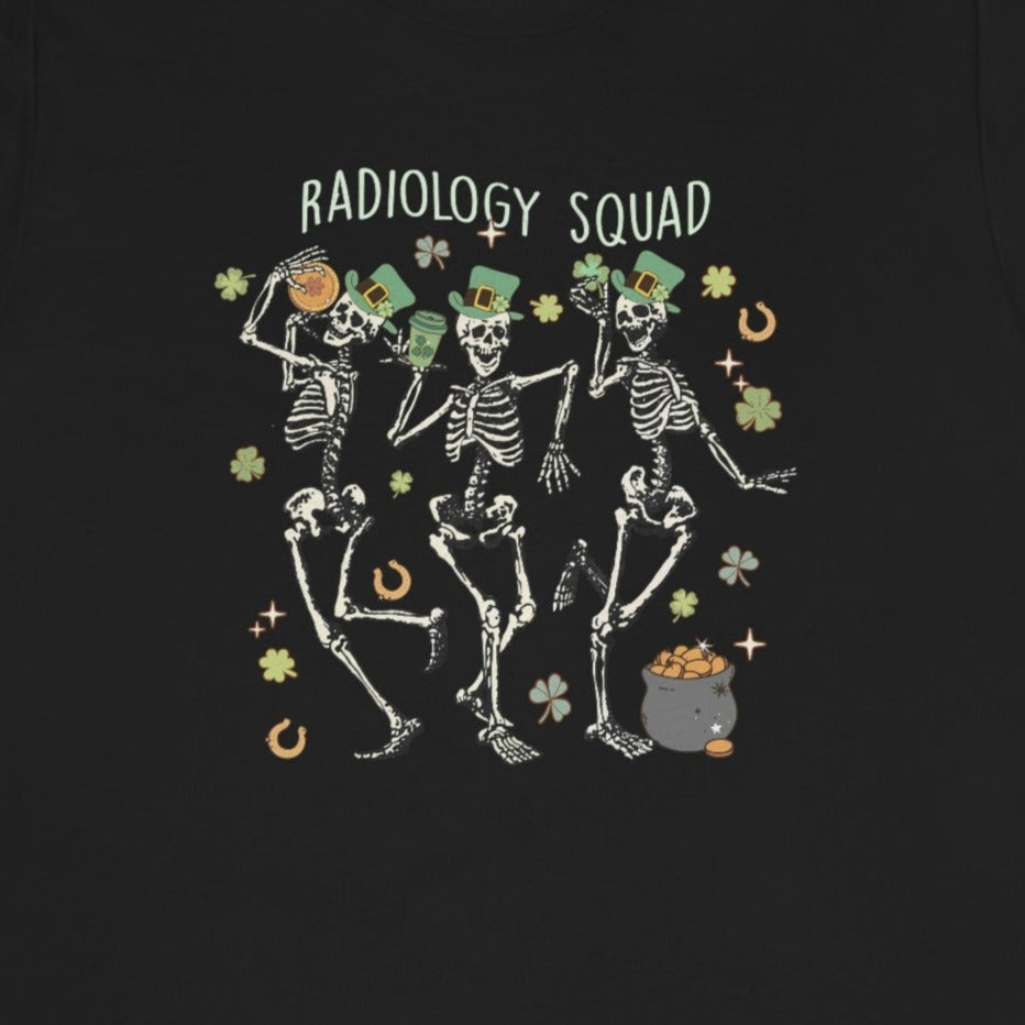 Radiology Squad St Patricks Day T-shirt