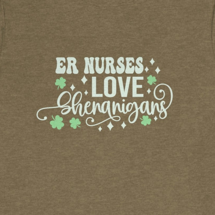 ER Nurses Love Shenanigans T-Shirt