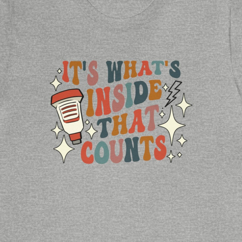 Retro It's What's Inside That Counts T-Shirt