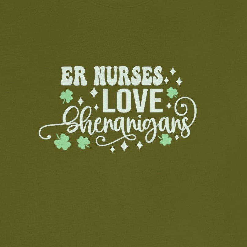 ER Nurses Love Shenanigans T-Shirt