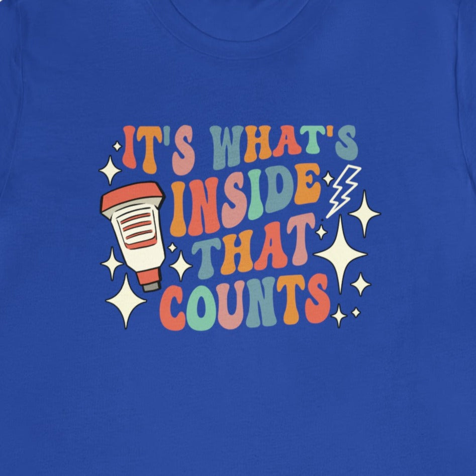 Retro It's What's Inside That Counts T-Shirt