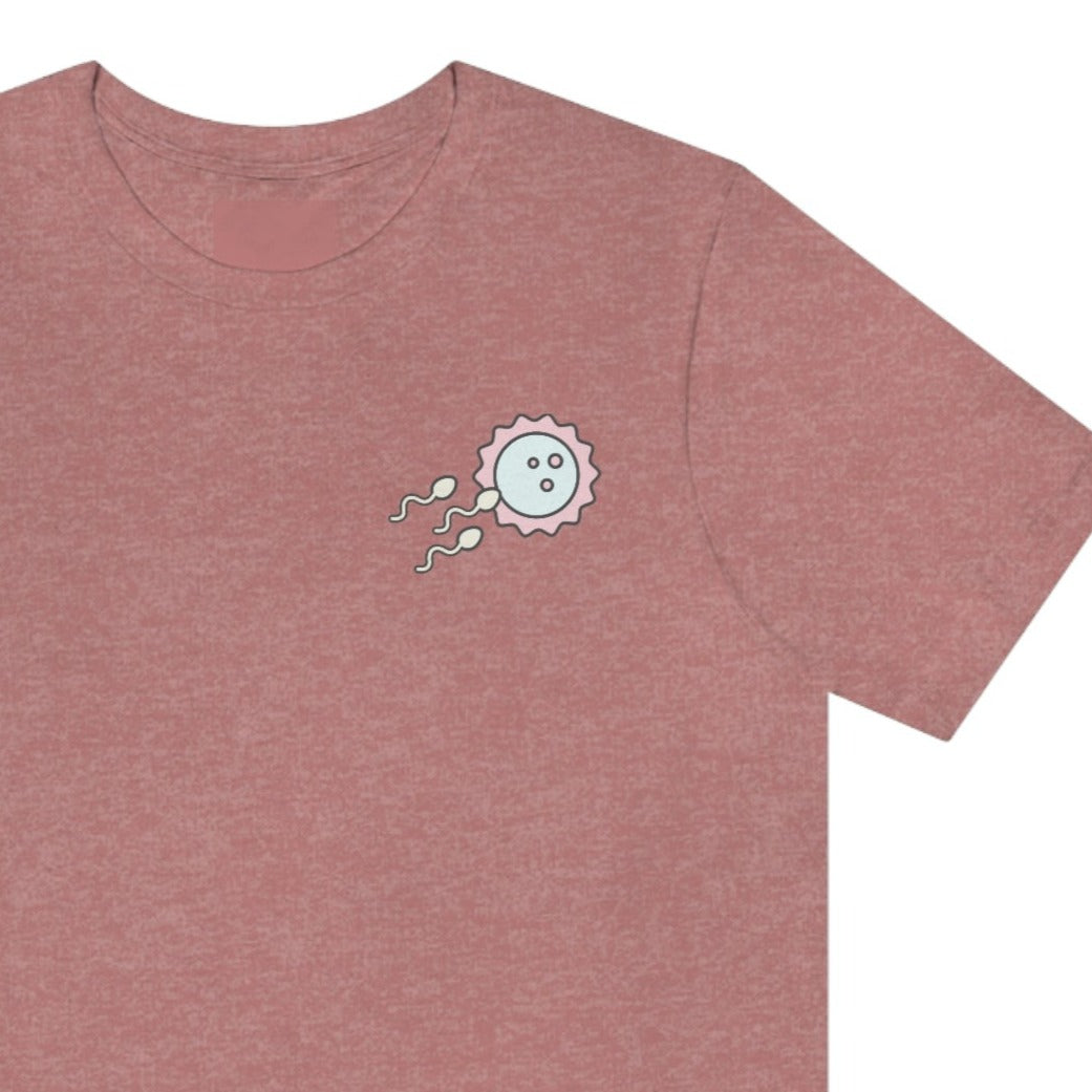 Minimalist Sperm and Egg T-Shirt