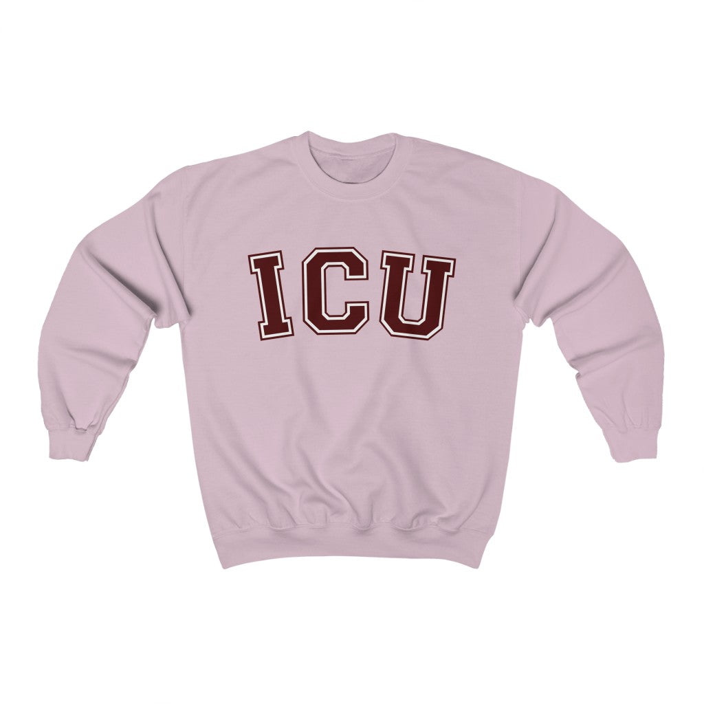 ICU College Letterman Sweatshirt