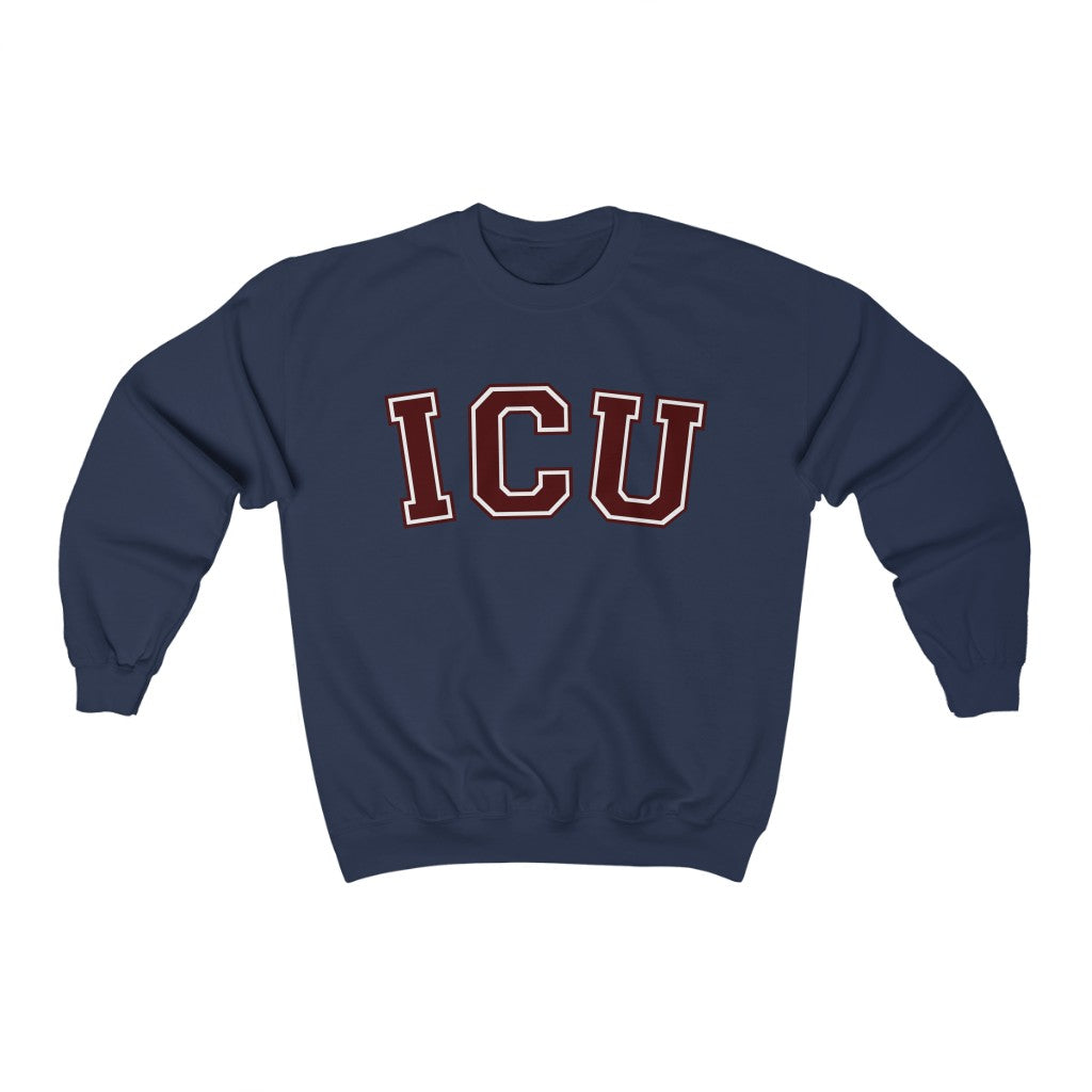 ICU College Letterman Sweatshirt