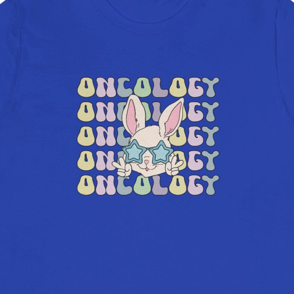 Retro Oncology Easter Bunny T-Shirt