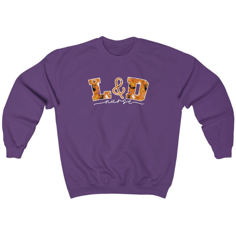 L&D Nurse Halloween Sweatshirt