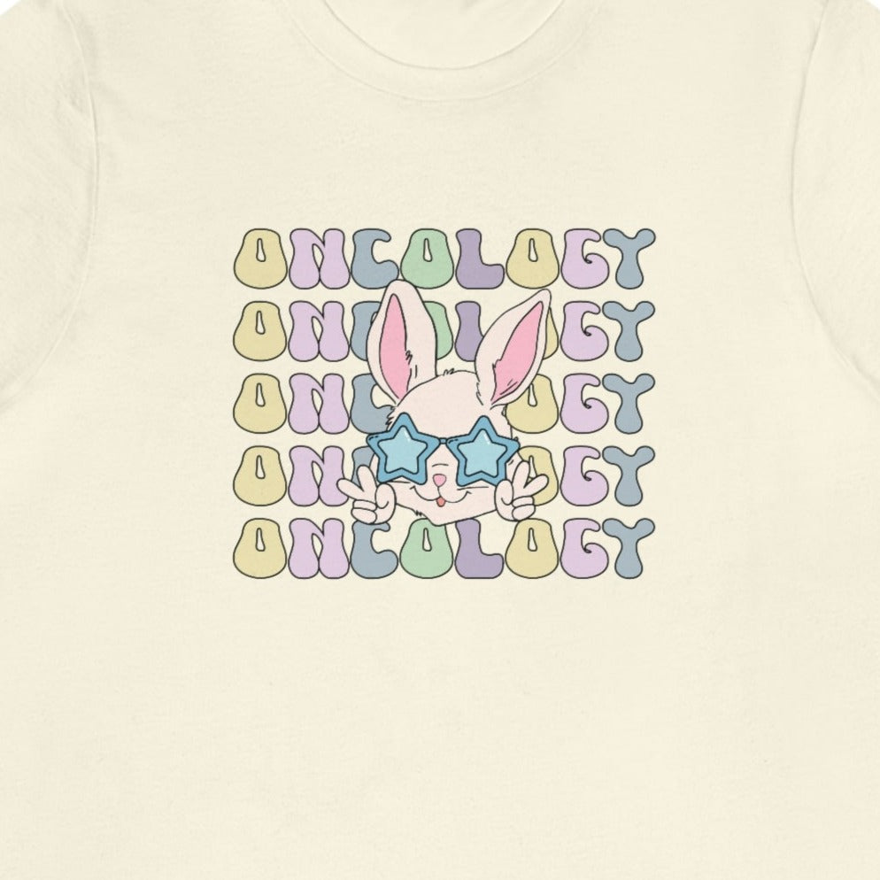 Retro Oncology Easter Bunny T-Shirt