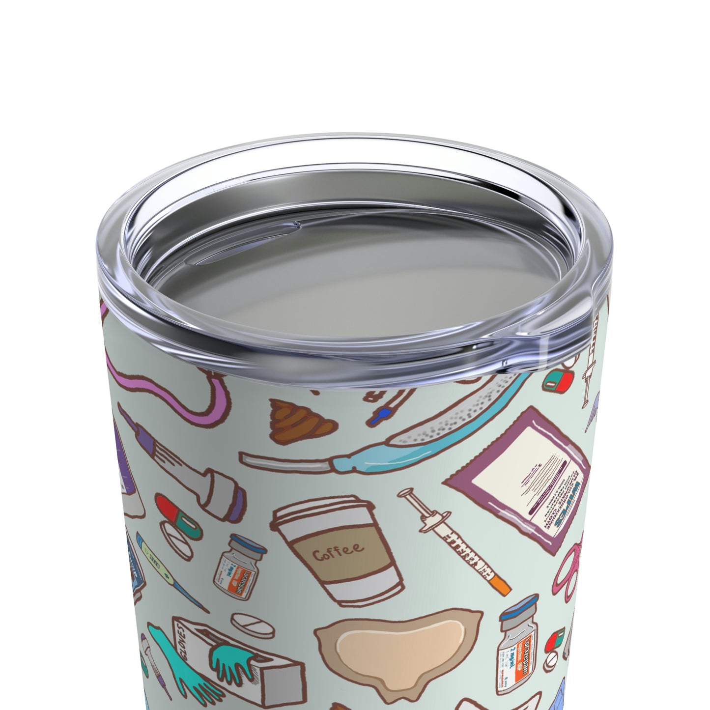 Bedside Nurse Doodles 20oz. Tumbler