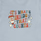 Retro It's What's Inside That Counts T-Shirt