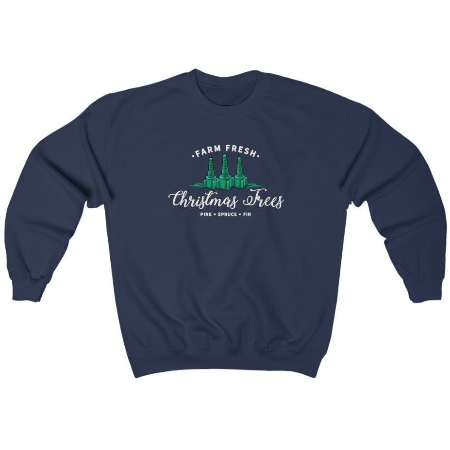 Farm Fresh Christmas Trees Sweatshirt