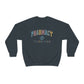 Colorful Varsity Pharmacy Tech Sweatshirt