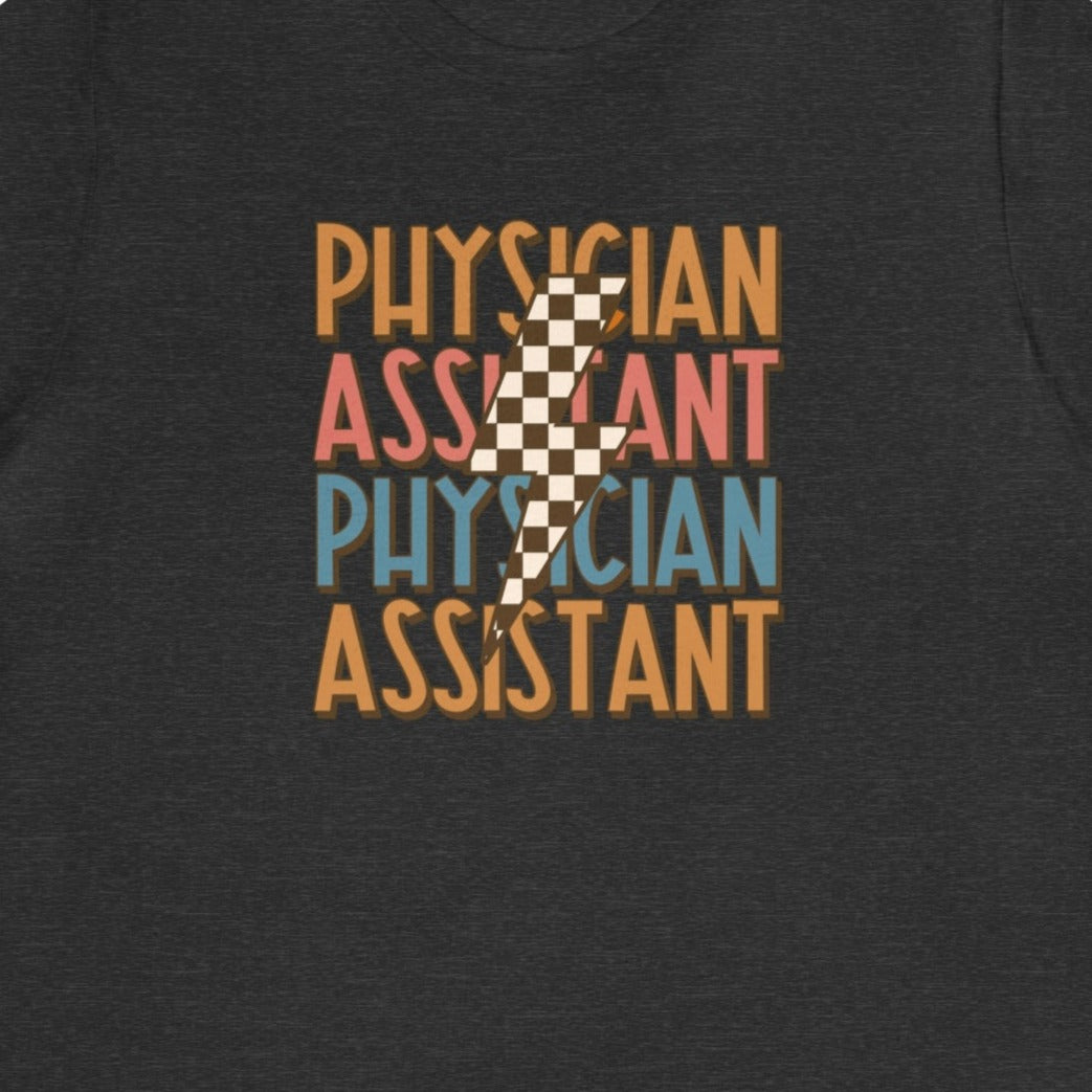 Lightning Bolt Physician Assistant T-Shirt