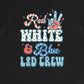 Red, White & Blue L&D Crew T-Shirt