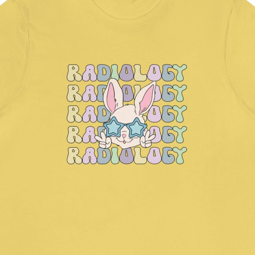 Retro Radiology Easter Bunny T-shirt