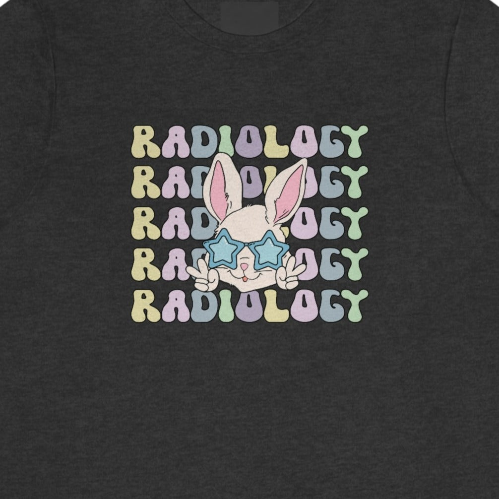 Retro Radiology Easter Bunny T-shirt