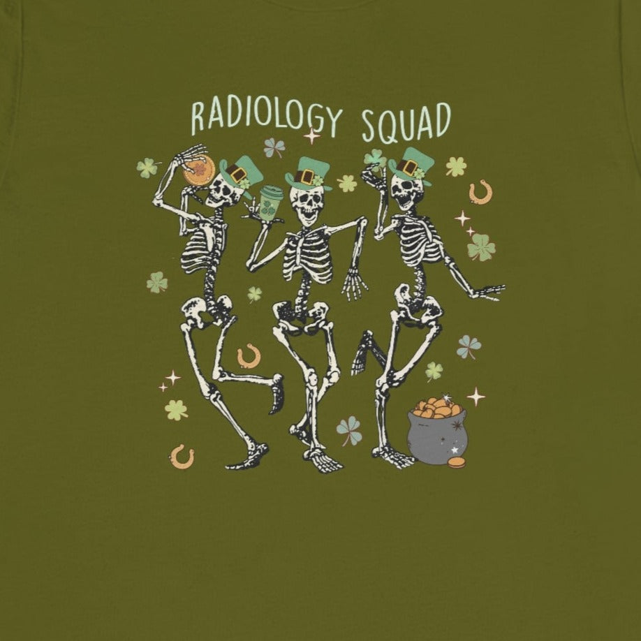 Radiology Squad St Patricks Day T-shirt