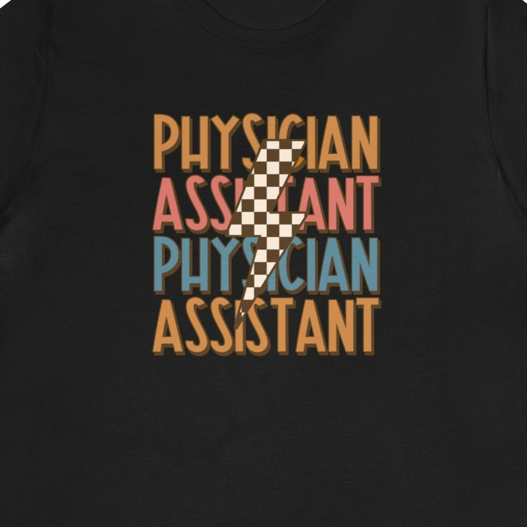 Lightning Bolt Physician Assistant T-Shirt