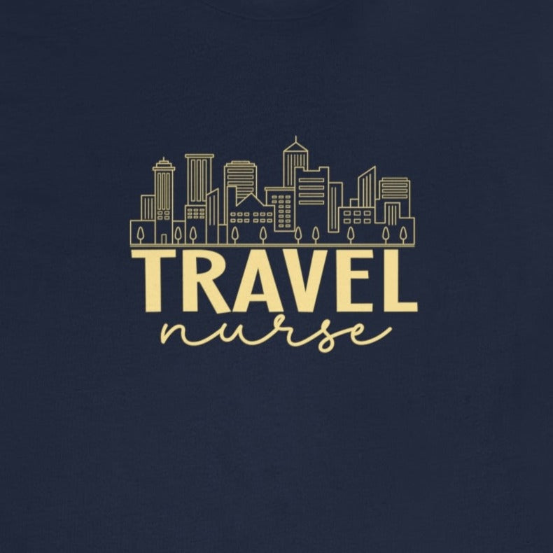 Travel Nurse Cityscape T-Shirt