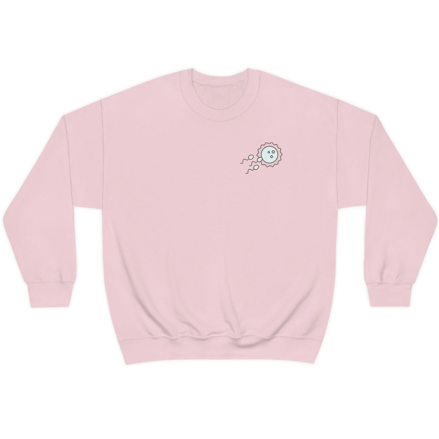 Minimalist Sperm and Egg Sweatshirt