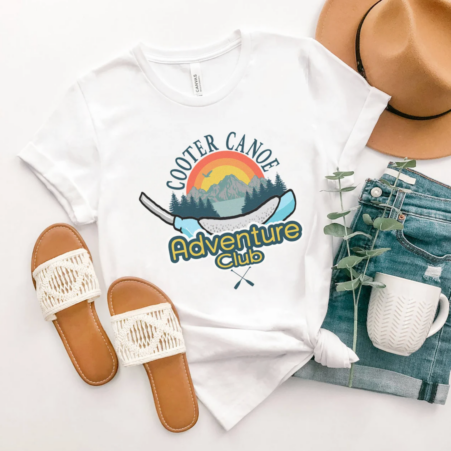 Cooter Canoe Adventure Club T-Shirt