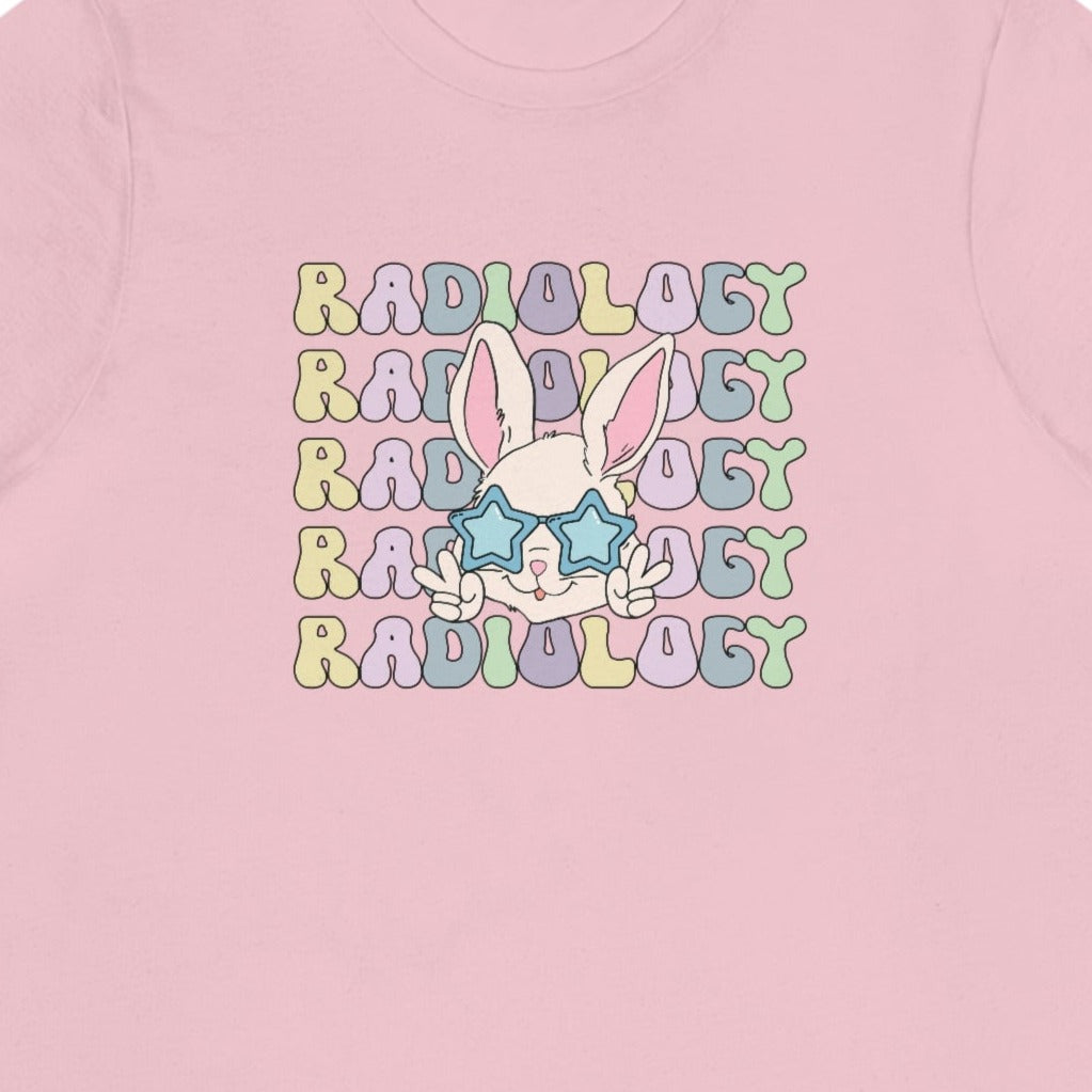 Retro Radiology Easter Bunny T-shirt