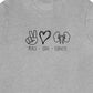 Peace Love Kidneys T-Shirt