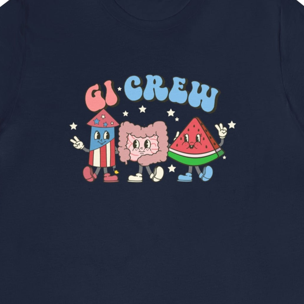 Retro GI Crew July 4th T-Shirt