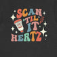 Retro Scan 'Til it Hertz (Back Design) T-Shirt