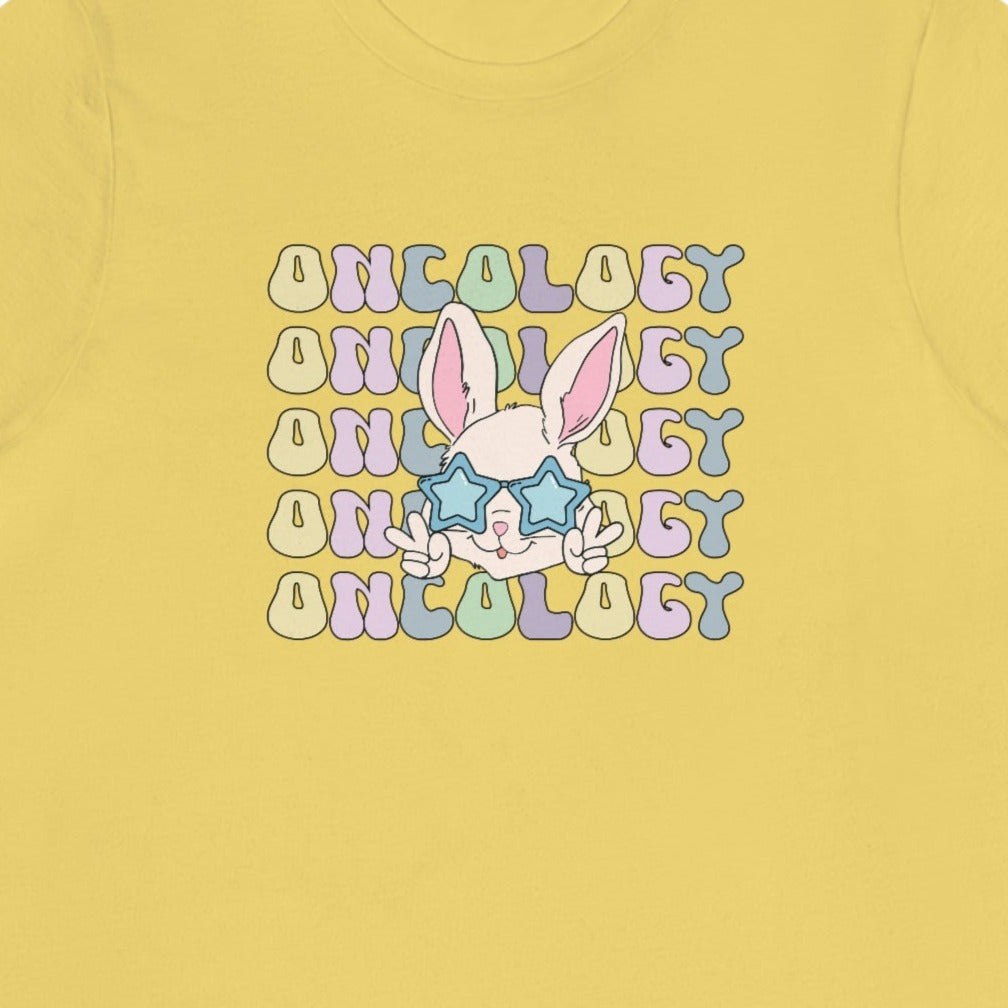 Retro Oncology Easter Bunny T-Shirt