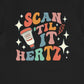 Retro Scan 'Til it Hertz (Back Design) T-Shirt