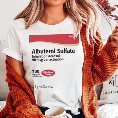 Albuterol Label T-Shirt