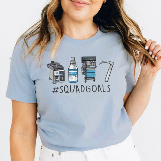 Anesthesia Squad Goals T-Shirt