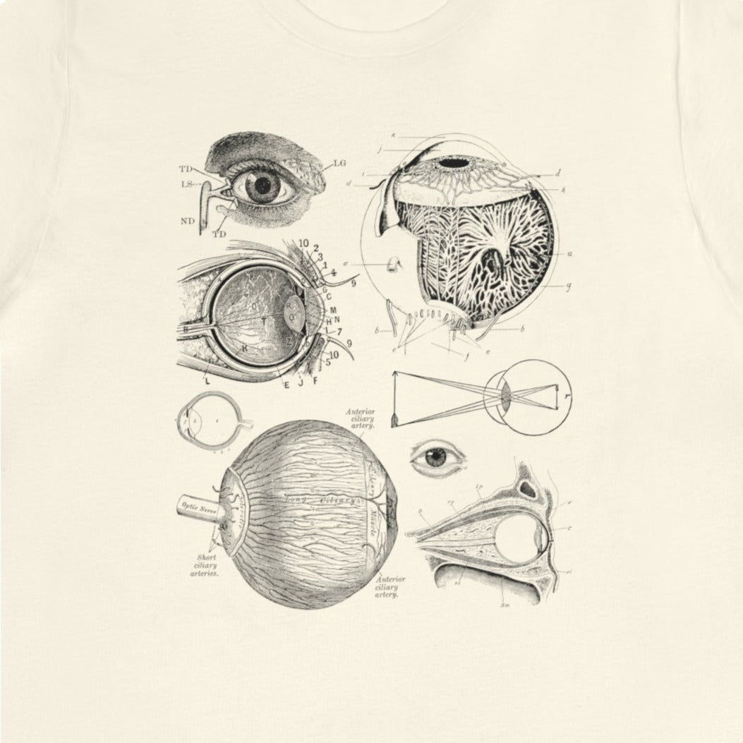 Vintage Eye Anatomy T-Shirt