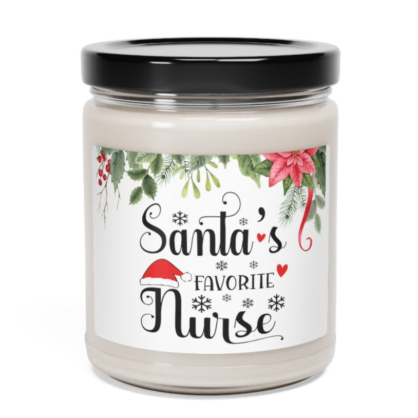 Santa's Favorite Nurse 9 oz. Scented Candle