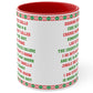 Funny Nurse Christmas Poem Mug