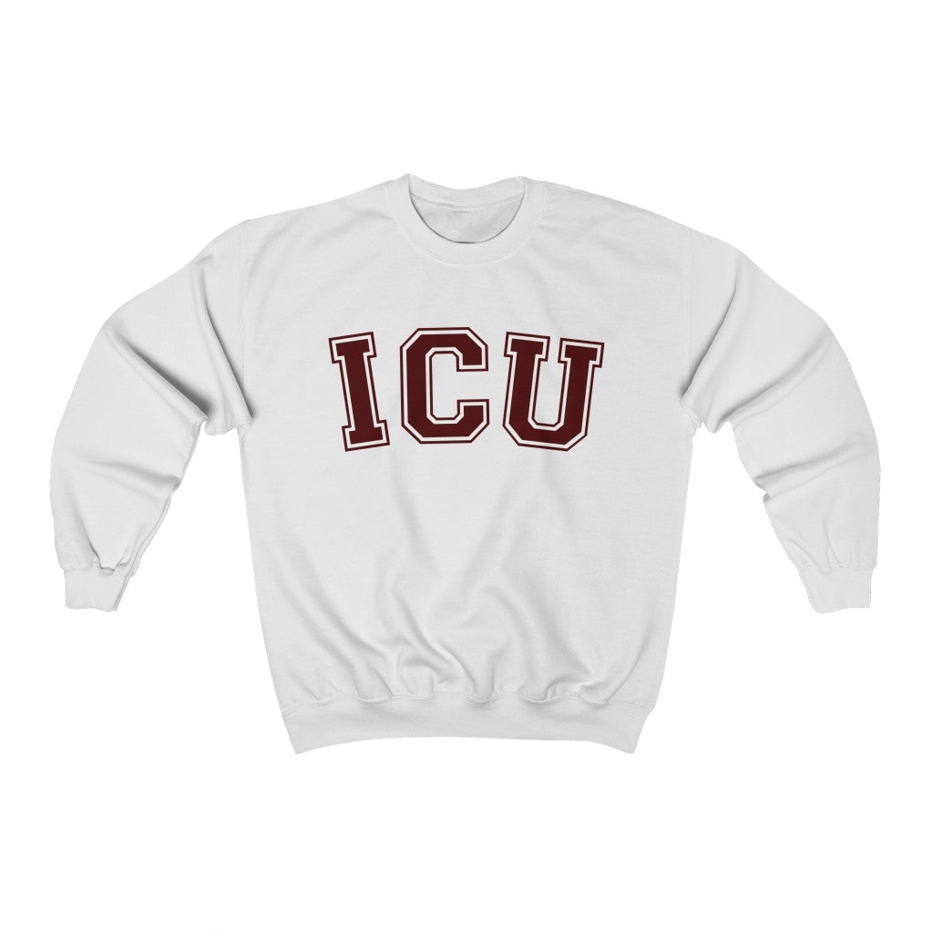 ICU College Letterman Sweatshirt