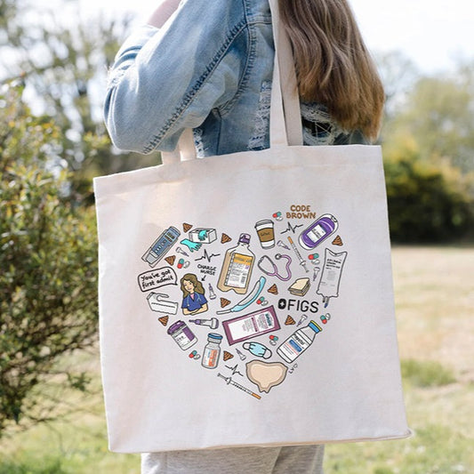 Bedside Nurse Favorite Things Canvas Tote Bag