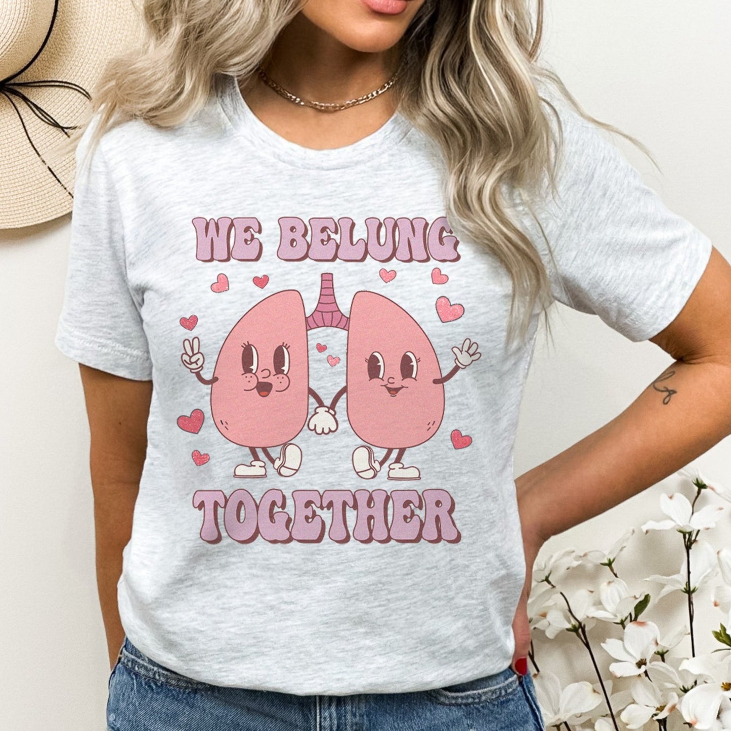 Retro We Belung Together T-Shirt