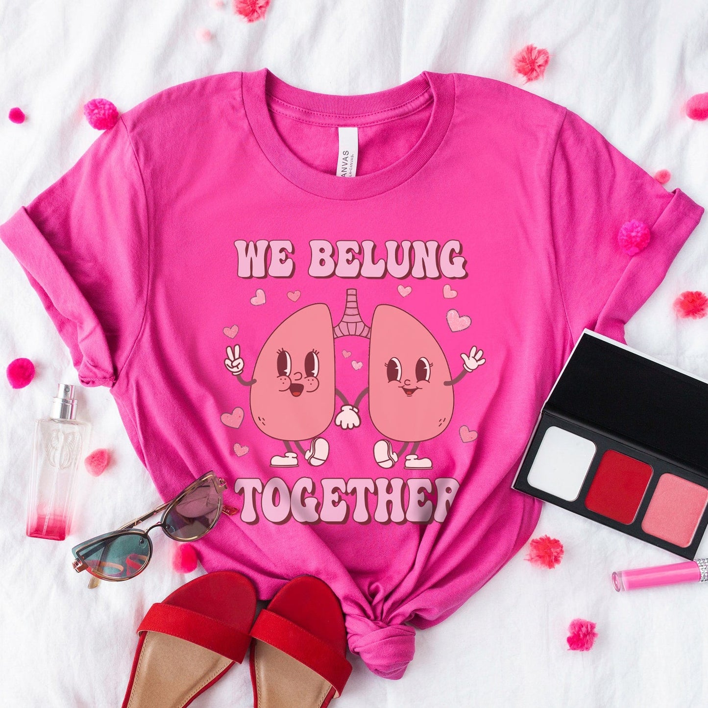 Retro We Belung Together T-Shirt