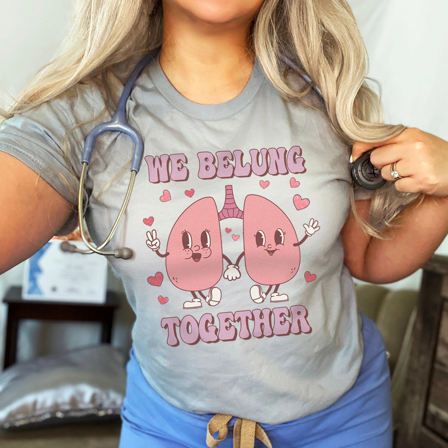 Retro We Belung Together T-Shirt