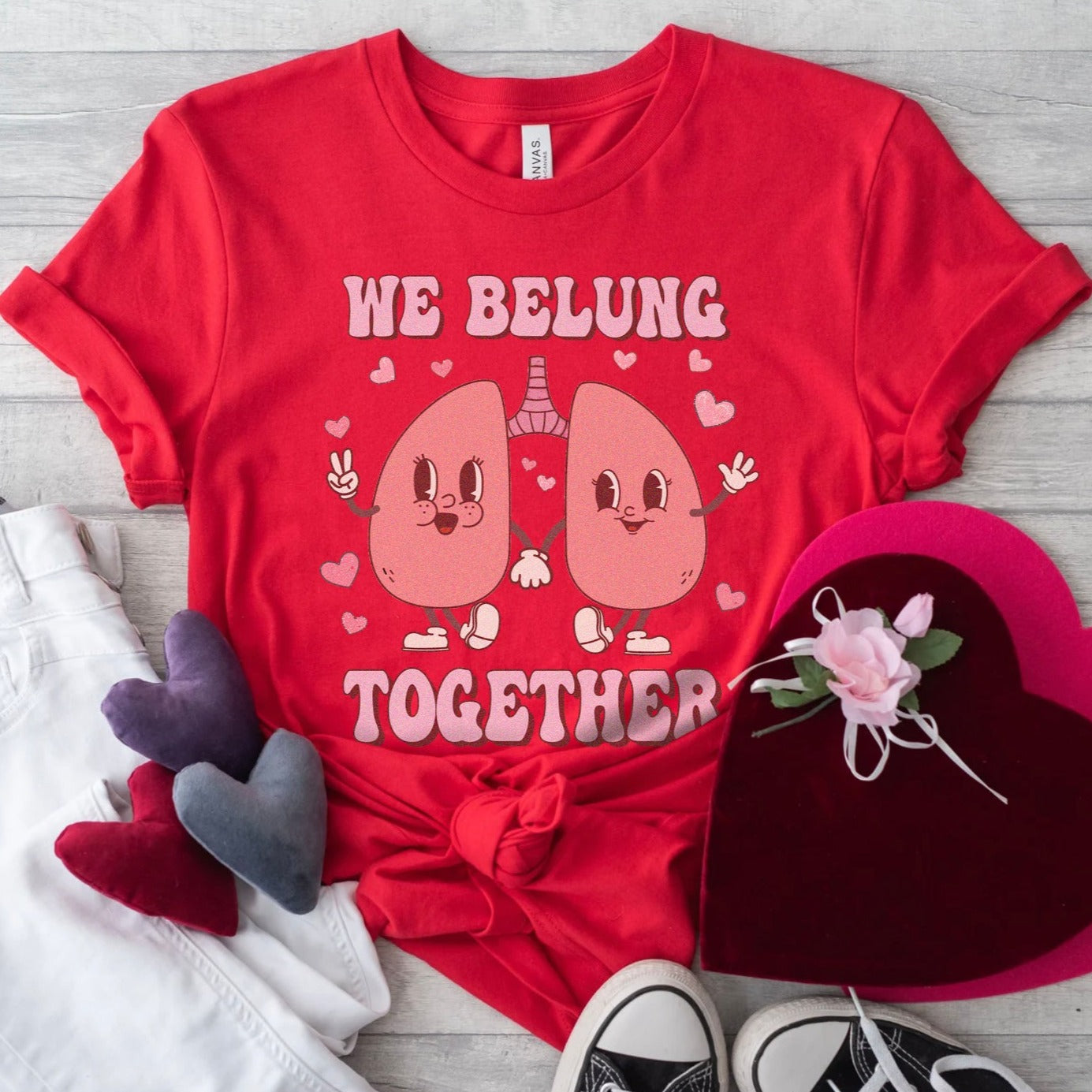 Retro We Belung Together T-Shirt