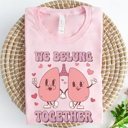 Retro We Belung Together T-Shirt